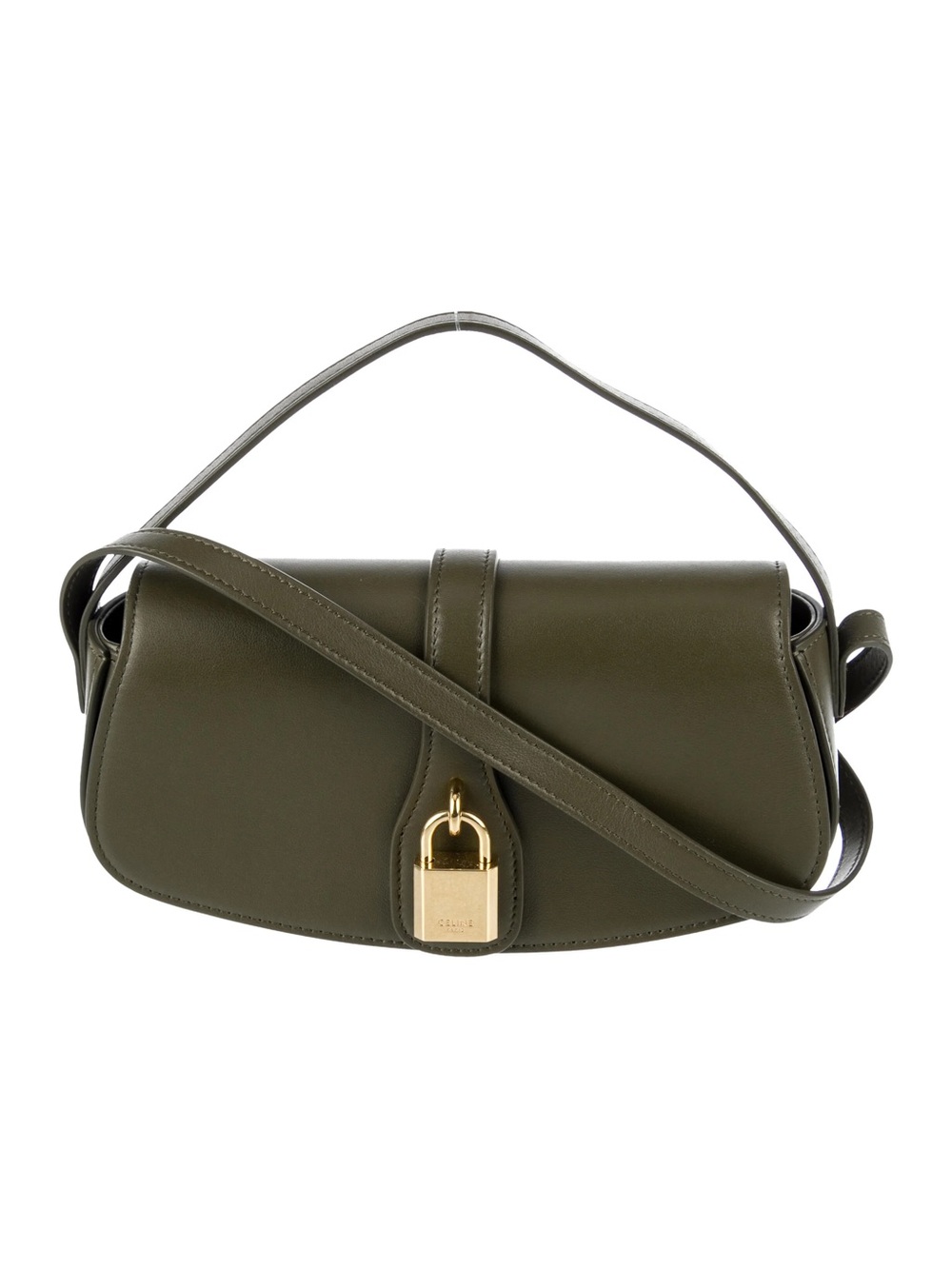 Celine Tabou Bag in Olive Green